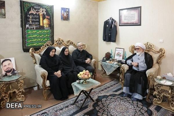 دیدار تولیت آستان قدس رضوی با خانواده شهیدان یاسائی و صفادل + تصاویر