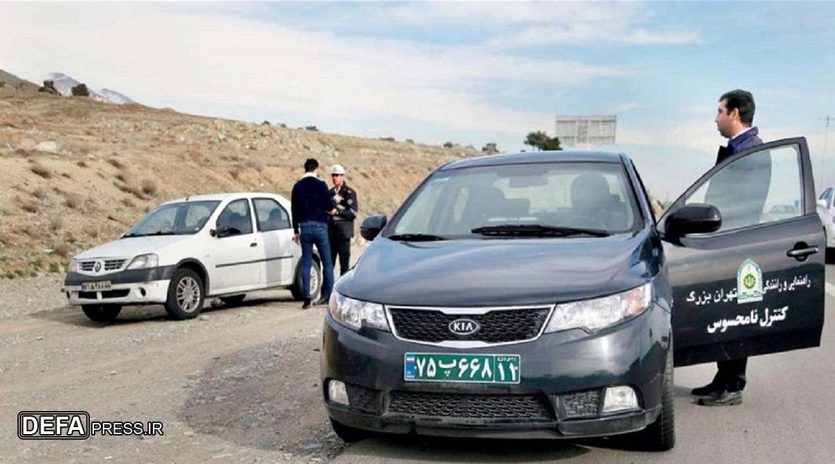 برخورد نیروهای نامحسوس پلیس با رانندگان متخلف