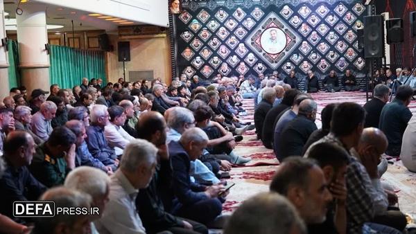 مراسم چهلمین روز شهادت پاسدار شهید «سجاد ادیبی» در کرج برگزار شد