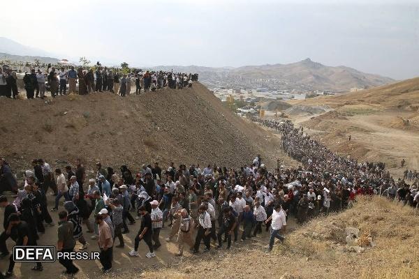 پیکر سومین قهرمان محیط زیست کردستان در سنندج به خاک سپرده شد