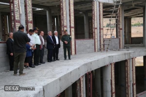 بازدید استاندار کهگیلویه و بویراحمد از پروژه دفاع مقدس استان + تصاویر