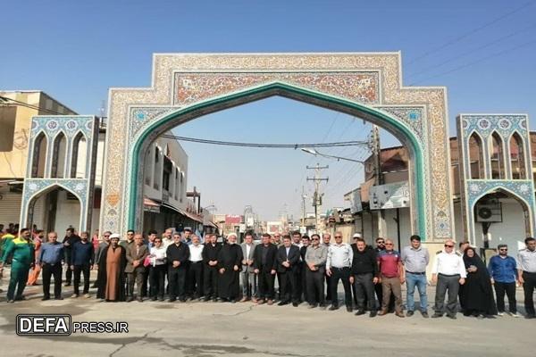 افتتاح رواق فرهنگی مذهبی «باب‌الصلاة» در برازجان