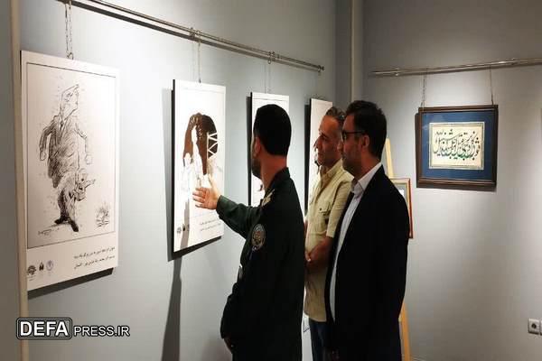 بازدید مدیرکل حفظ آثار استان گلستان از نمایشگاه سوره فتح