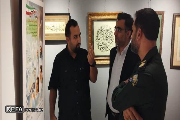 بازدید مدیرکل حفظ آثار استان گلستان از نمایشگاه سوره فتح