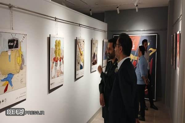 بازدید مدیرکل حفظ آثار استان گلستان از نمایشگاه سوره فتح