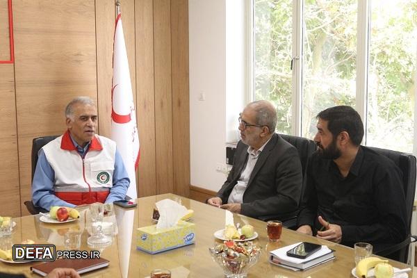 جمعیت هلال احمر و آتش‌نشانی، نوک پیکان جنگ اخیر بودند
