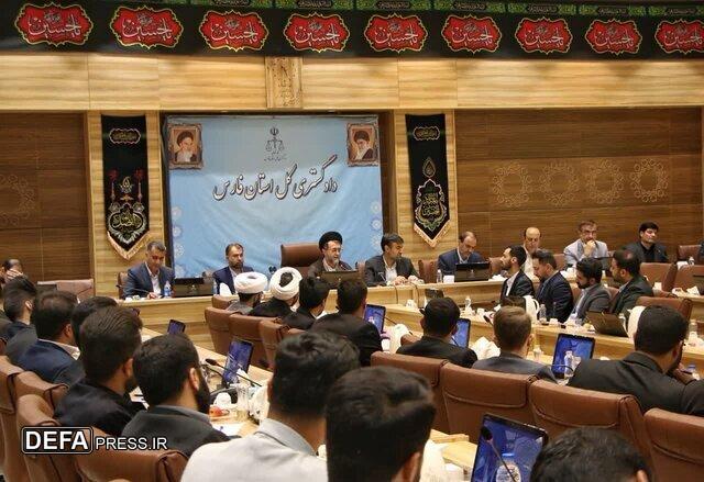 رئیس کل دادگستری فارس: قضاوت یکی از بالاترین مراتب الهی در نظام جمهوری اسلامی ایران است.