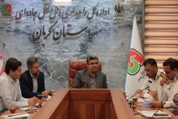 تشکیل جلسه هماهنگی حمل‌ونقل زائران اربعین در شمال استان کرمان
