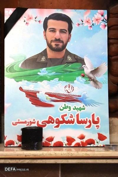 دیدار نماینده ولی فقیه مازندران با خانواده شهید «پارسا شکوهی شورمستی» + تصاویر