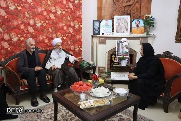 دیدار نماینده ولی فقیه مازندران با خانواده شهید «پارسا شکوهی شورمستی» + تصاویر
