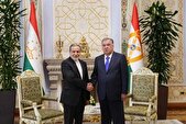 عراقچی با رئیس‌جمهور تاجیکستان دیدار کرد