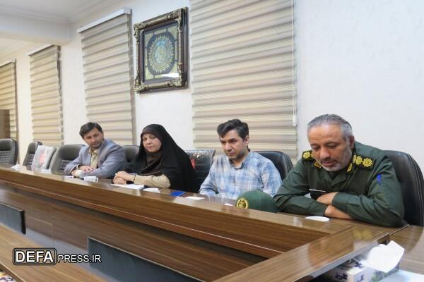 برگزاری نشست ستاد گرامیداشت مناسبت‌های ملی دفاع مقدس و مقاومت شهرستان گلبهار+ تصاویر