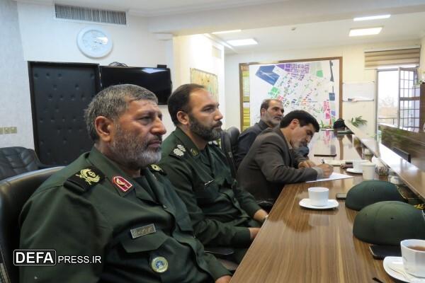 برگزاری نشست ستاد گرامیداشت مناسبت‌های ملی دفاع مقدس و مقاومت شهرستان گلبهار+ تصاویر