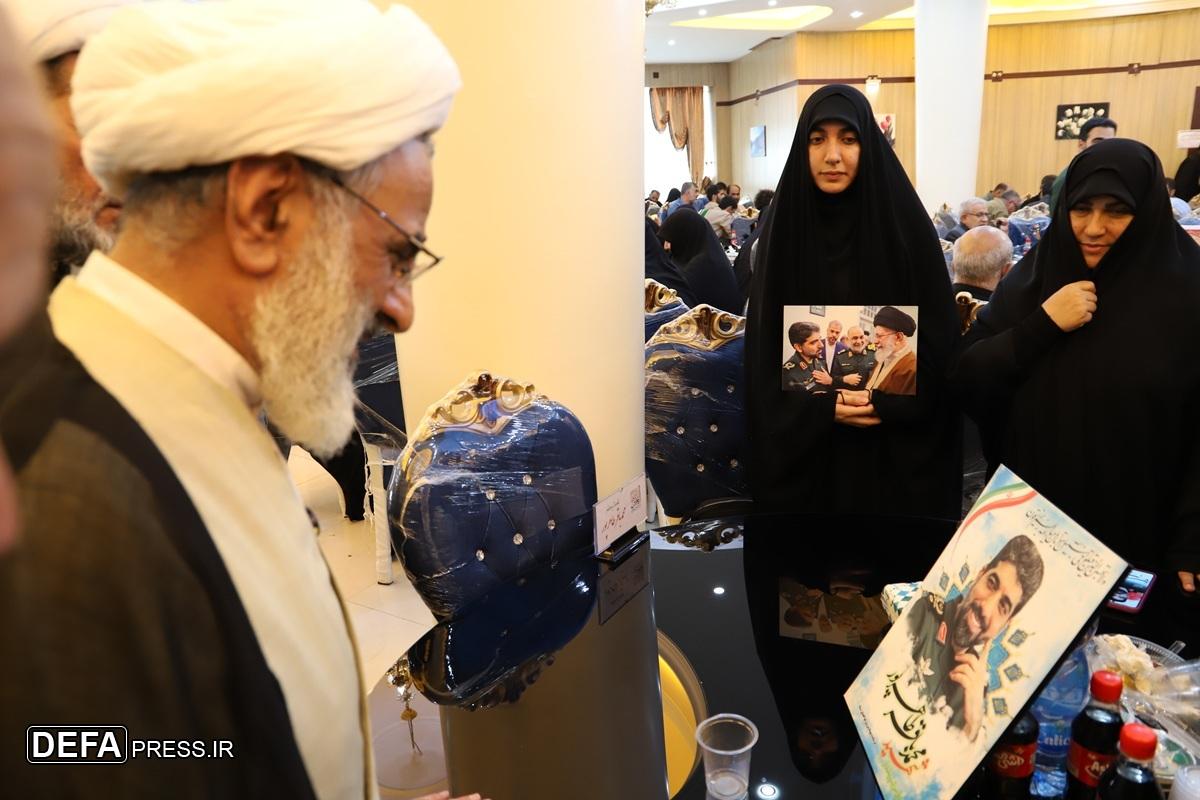 دیدار  حجت‌الاسلام حاجی‌صادقی با خانواده شهدای اقتدار در استان لرستان