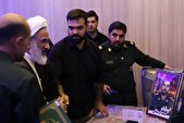 دیدار حجت‌الاسلام حاجی‌صادقی با خانواده شهدای اقتدار