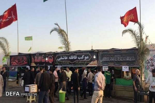 ارائه خدمات موکب اوقاف گلستان به زائران اربعین در سامرا