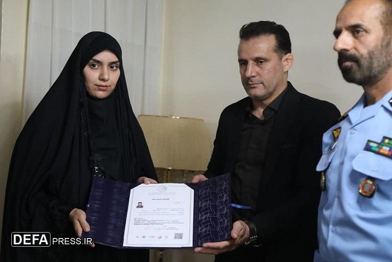 تجلیل جامعه ورزشی جودو از خانواده شهید «بوستان افروز»