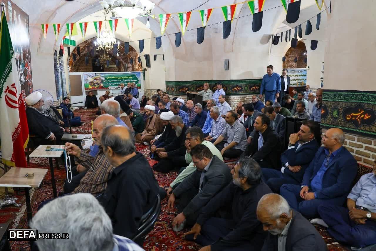 برگزاری یادواره شهدای اقتدار استان آذربایجان شرقی