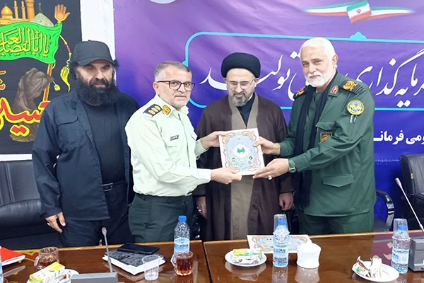 اعطای احکام هیئت امنای یادمان شهدای گمنام در مسجدسلیمان