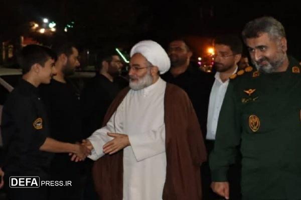 بازدید نماینده ولی‌فقیه از گشت‌های شبانه سپاه رشت