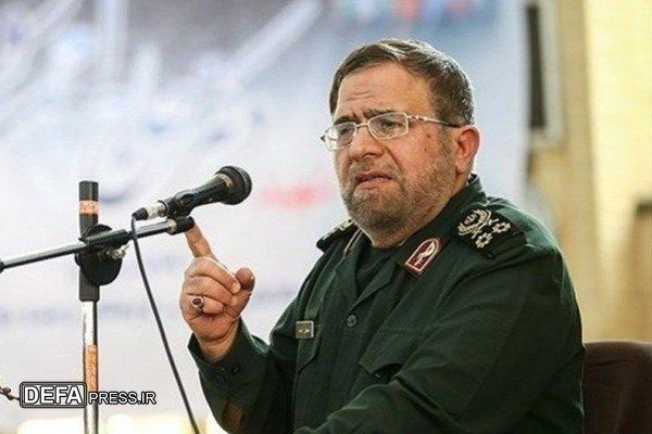 سرلشکر ایزدی: شهید شادمانی نماد اخلاص و جهاد در مسیر رضای الهی بود