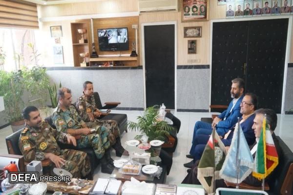 بانک سپه و تیپ ۱۱۶ قزوین در مسیر هم‌افزایی برای گرامیداشت فرهنگ شهادت