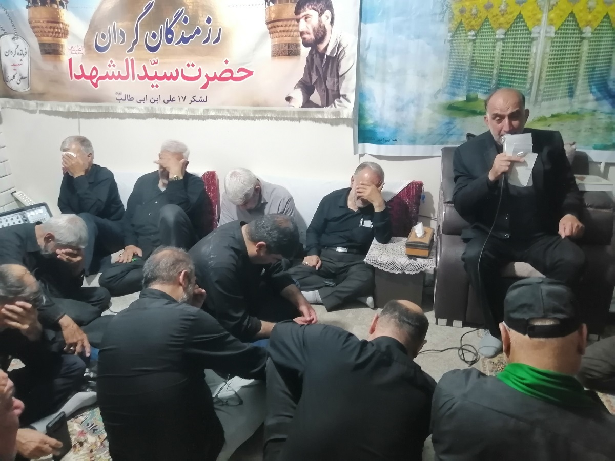 تصاویر/ مراسم عزاداری سالروز شهادت حضرت رقیه با حضور پیشکسوتان دفاع مقدس قم