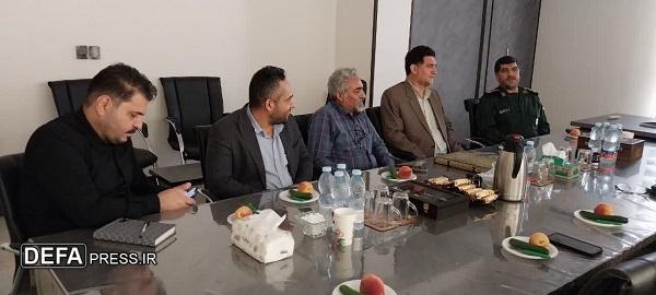 همکاری ادارات کل فرهنگ و ارشاد و حفظ آثار دفاع مقدس قم گسترش می‌یابد