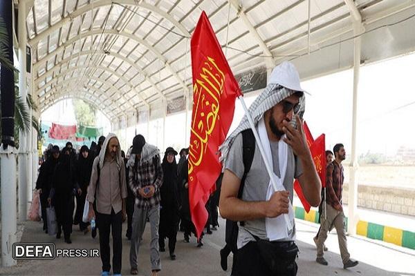 تردد بیش از ۱۰ هزار زائر از مرز «خسروی» از ابتدای ماه صفر