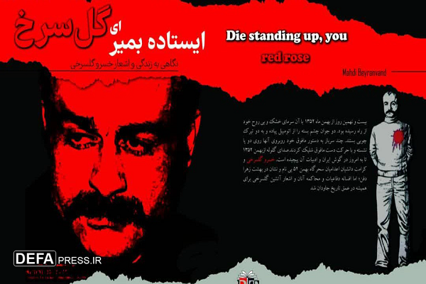 رونمایی از کتاب «ایستاده بمیر‌ای گل سرخ» در موزه عبرت