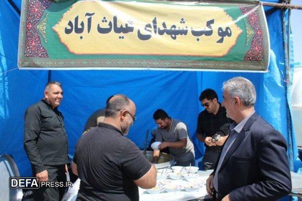 میزبانی از دلدادگان امام رضا(ع) با برپایی موکب‌ در گرمسار