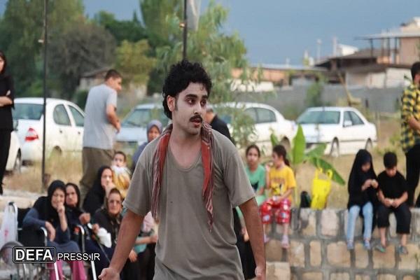 برپایی نمایش خیابانی «تابوت» در موزه دفاع مقدس و مقاومت مازندران