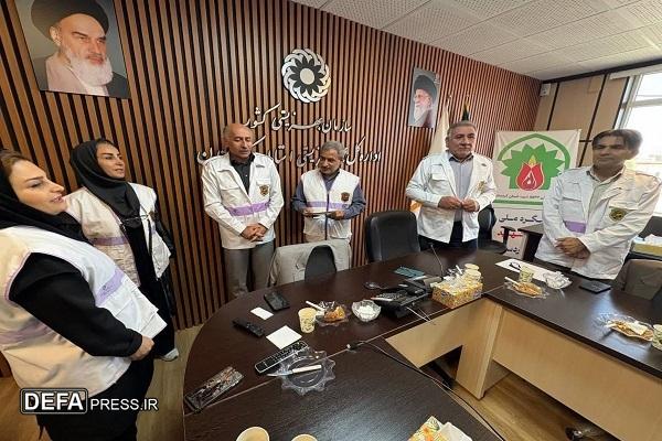 مراسم گرامیداشت بیست و ششمین سالروز تأسیس اورژانس اجتماعی در سنندج برگزار شد