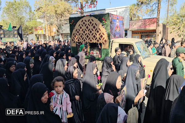 مراسم باشکوه تشییع شهید «رحیم محمدی» در زرند برگزار شد+تصاویر