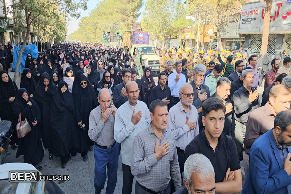 مراسم باشکوه تشییع شهید «رحیم محمدی» در زرند برگزار شد+تصاویر
