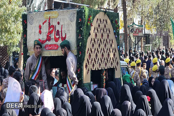 مراسم باشکوه تشییع شهید «رحیم محمدی» در زرند برگزار شد+تصاویر