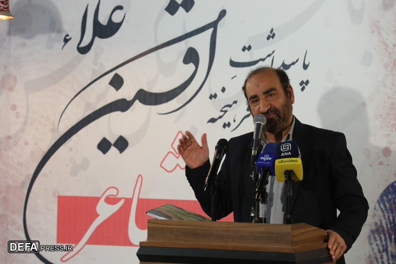 سنگری: افشین اعلا دلداده اهل بیت و شهداست