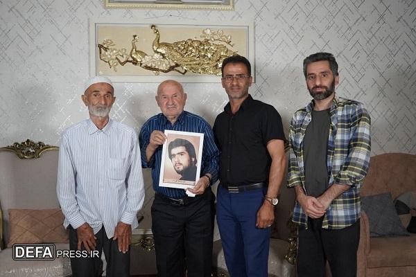 دیدار اعضای کارگروه تاریخ شفاهی آمل با پدر شهید «علی زاده»