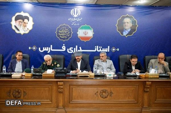 تصاویر/ جلسه ستاد بزرگداشت هفته دفاع مقدس استان فارس