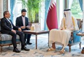 عراقچی با امیر قطر در دوحه دیدار و گفت‌وگو کرد