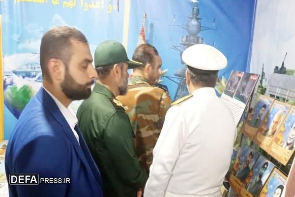 درخشش غرفه لشکر ۱۶ زرهی قزوین در نمایشگاه «روایت پرچم‌داران»