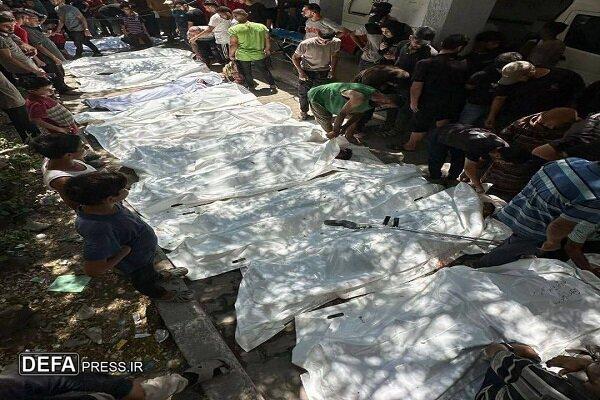 شهادت ۱۹ فلسطینی در حملات امروز رژیم صهیونیستی به غزه