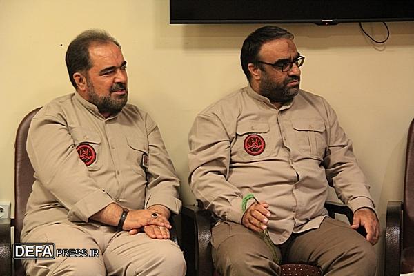 جلسه اتاق رئیس خادم الشهدا+ تصاویر