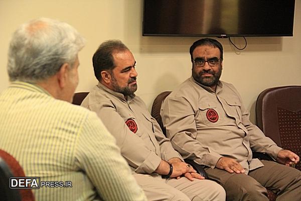 جلسه اتاق رئیس خادم الشهدا+ تصاویر