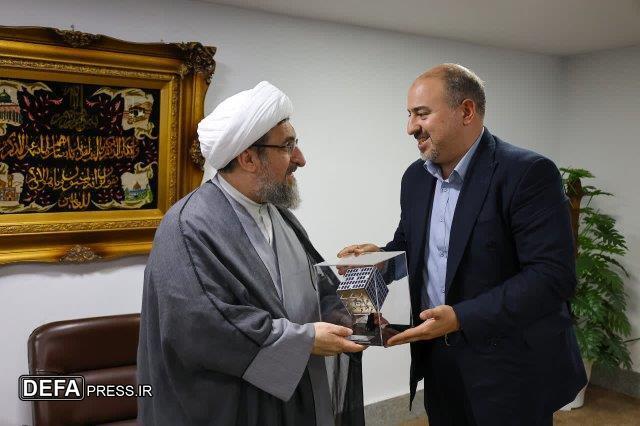 دیدار دکتر یزدانیان، رییس پژوهشگاه فضایی ایران با نماینده ولی فقیه در استان و امام جمعه تبریز