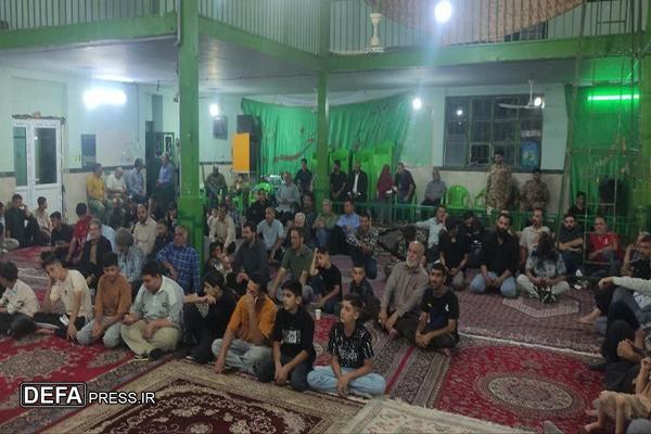 یادواره شهدای شهر پلنگ‌آباد با حضور خانواده شهدا و ایثارگران برگزار شد