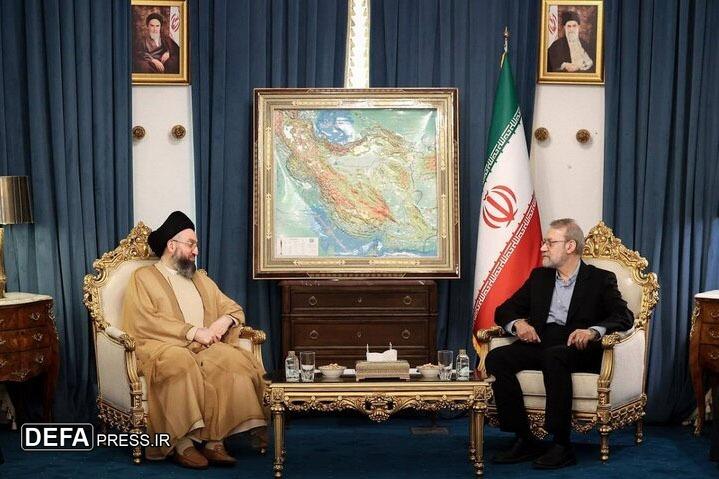 لاریجانی با «حکیم» دیدار کرد