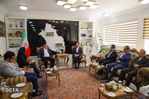 استاندار فارس در دیدار با سفیر ازبکستان:ایران گزینه‌ای راهبردی برای انتقال کالاهای ازبکستان به بازارهای جهانی است