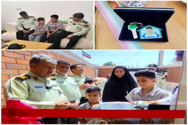 منزل مسکونی به خانواده شهید بناوند اهدا شد