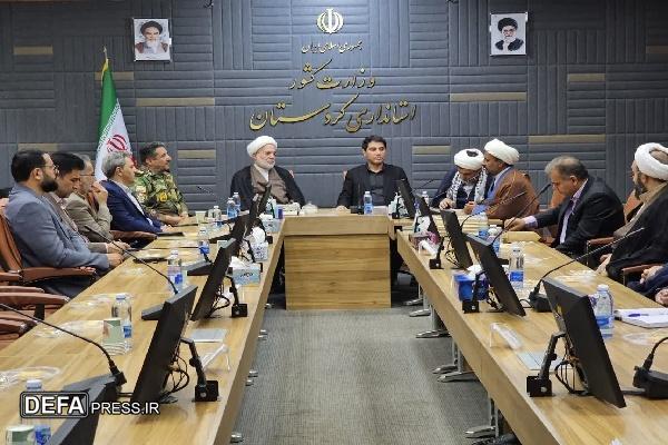 آیین تجلیل از دست‌اندرکاران جشن بزرگ «مهمانی امت احمد» در استانداری کردستان برگزار شد